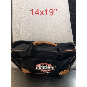 IBEW VINTAGE CANVAS LOPTOP BAG 125 YEARS 39th CONVENTION Black Made USA …